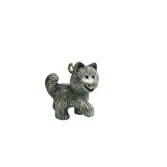 Husky Frosty Friends Pewter Miniature Mini Dog Pendant Hallmark Keepsake 2000 - Picture 2 of 11
